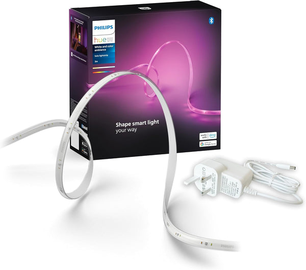 Philips Hue Lightstrip | 3 Metre | Smart LED | Colour Changing | Dimmable | Bluetooth