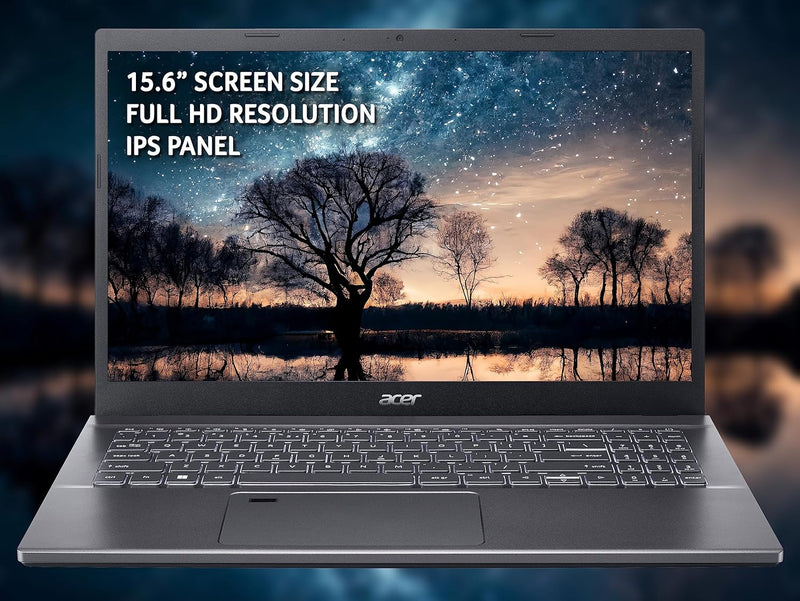 Acer Aspire 5 A515-57 Laptop - Intel Core i5-12450H, 16GB, 512GB SSD, Integrated Graphics, 15.6-inch FHD IPS, Windows 11