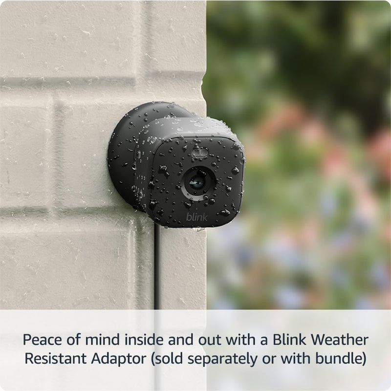 Blink Mini 2 – Plug-in Smart Security Camera | 2 Way Audio | Weatherproof | Black