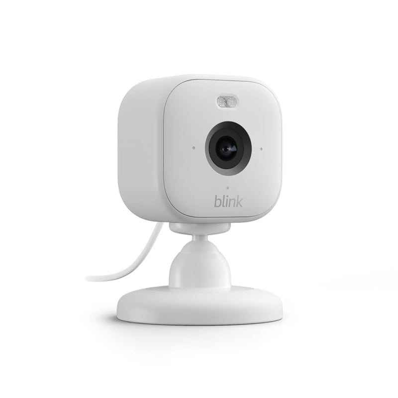 Blink Mini 2 – Plug-in Smart Security Camera | 2 Way Audio | Weatherproof | White