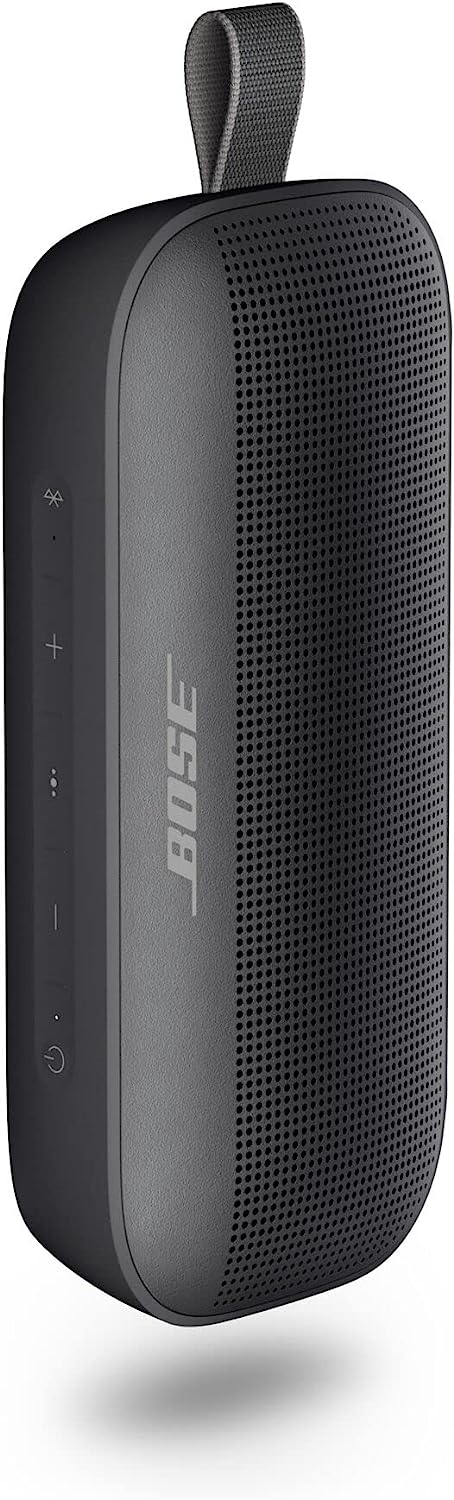 Bose SoundLink Flex Bluetooth Portable Speaker, Wireless Waterproof Speaker for Outdoor Travel—Black