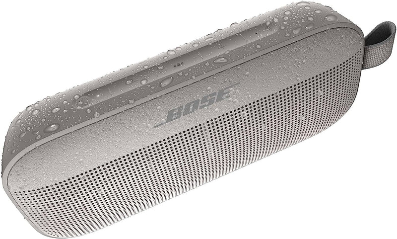 Bose SoundLink Flex | Bluetooth Portable Speaker, Wireless Waterproof Speaker for Outdoor Travel | White