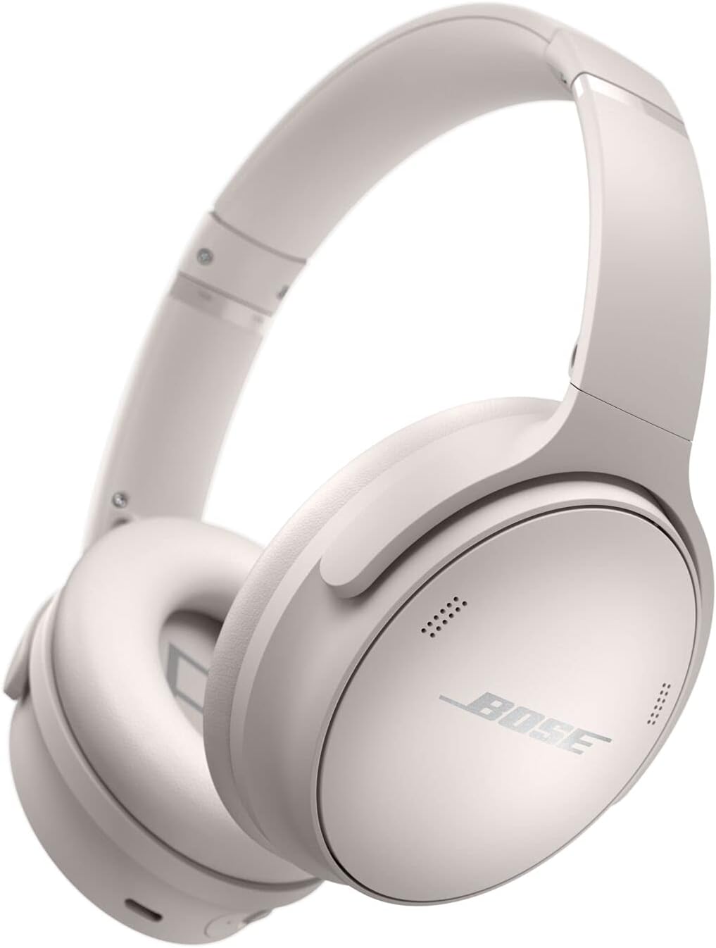 Bose QuietComfort® 45 | Bluetooth Wireless Noise Cancelling Headphones with  Microphone for phone calls - White Smoke