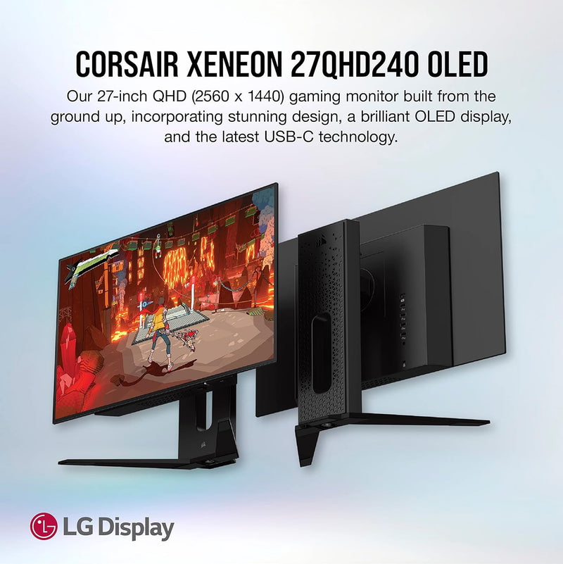 Corsair XENEON 27QHD240 | 27" OLED Gaming Monitor | 240Hz | QHD