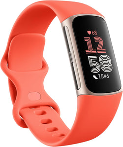 Fitbit Charge 6 | Activity Tracker | GPS | Google Wallet | Orange