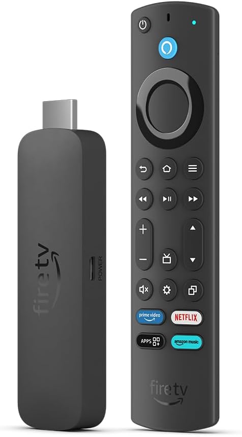 Amazon Fire TV Stick 4K Max | Wi-Fi 6 | Alexa Voice Remote | 4K Streaming