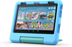 Amazon Fire HD 8 Kids Tablet | 8" HD | 2-Yr Warranty | Amazon Kids+ | Blue | 2024