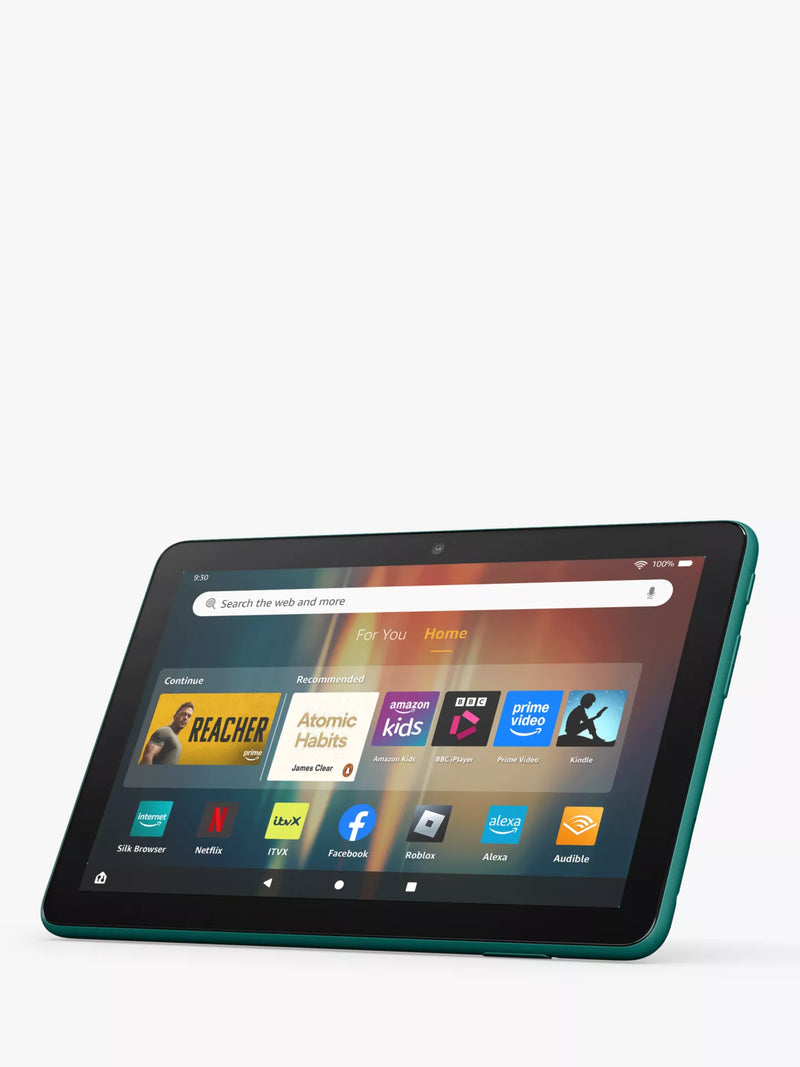 Amazon Fire HD 8 Tablet | 8" HD Display | 32 GB | Alexa | Emerald | 2024 – with Offers