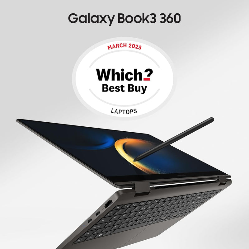 Samsung Galaxy Book3 360 | 13.3" FHD AMOLED | i7 | 16GB | 512GB | Graphite