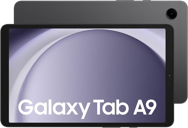 Samsung Galaxy Tab A9 Android Tablet | 64GB Storage, 8.7" Large Display, Rich Sound, Graphite, 3 Year Manufacturer Extended Warranty (UK Version)