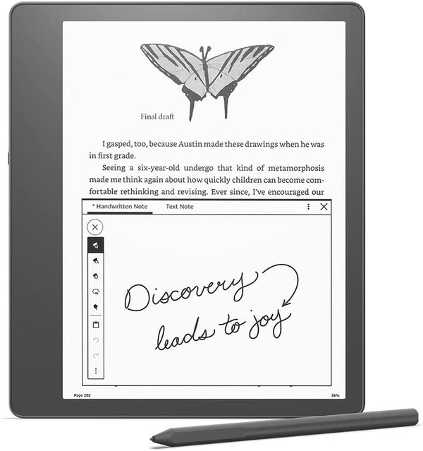 Kindle Scribe | 10.2-inch, 300 ppi Paperwhite display and includes Premium Pen | 64 GB | The first Kindle tablet for reading, writing, journaling and sketching