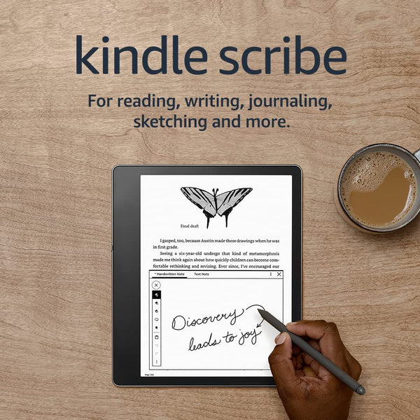 Kindle Scribe | 10.2-inch, 300 ppi Paperwhite display and includes Premium Pen | 64 GB | The first Kindle tablet for reading, writing, journaling and sketching