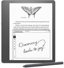 Kindle Scribe | Kindle tablet for reading, writing, journaling and sketching. 10.2", 300 ppi Paperwhite display | Basic Pen | 16 GB