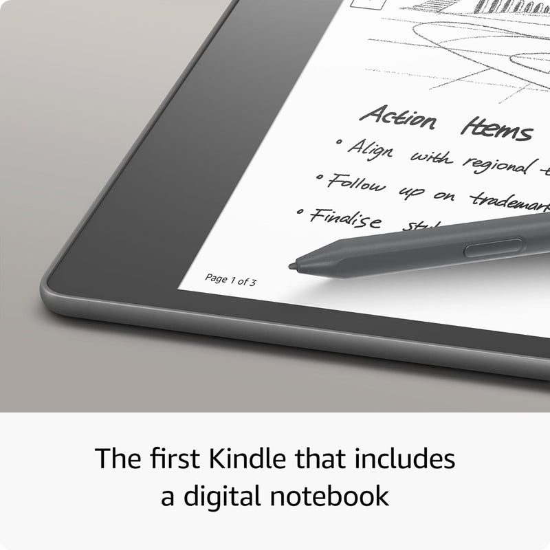 Kindle Scribe | All In One Digital Notebook Tablet | 10.2" 300 ppi Paperwhite display | includes Premium Pen | 32GB