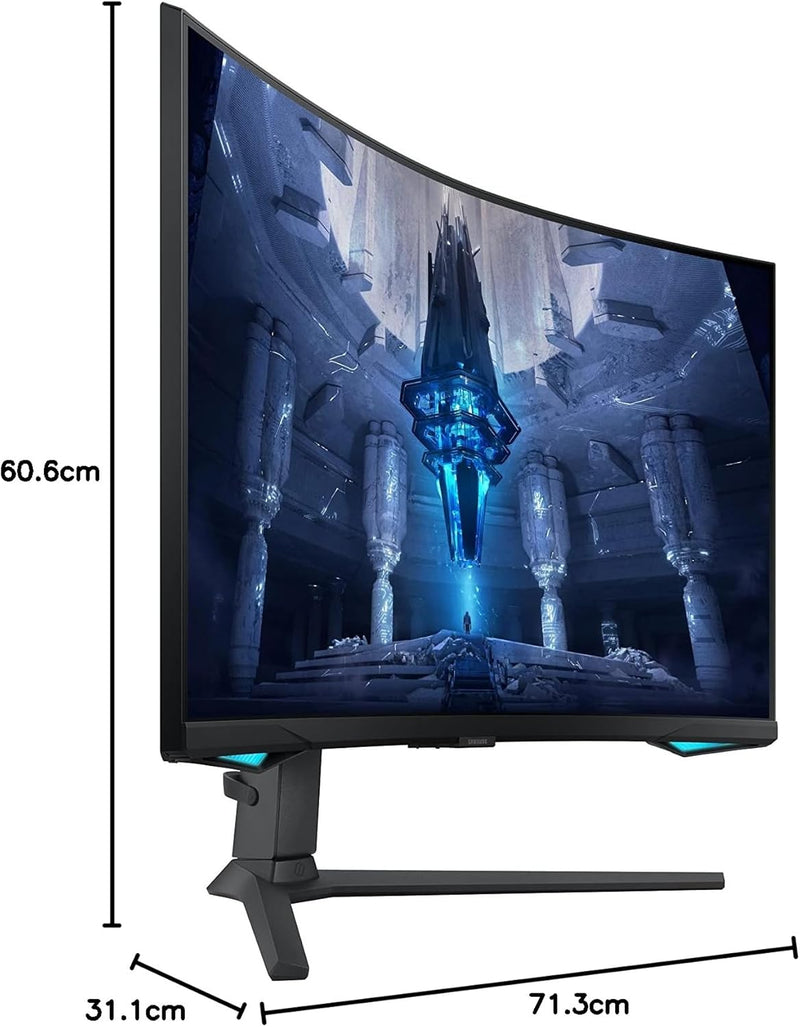 Samsung Odyssey Neo Quantum Mini LED G75NB | 32" Curved 4K Gaming Monitor | 165Hz | HDR2000