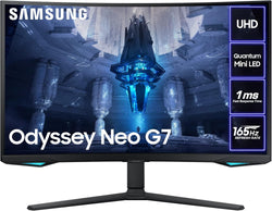 Samsung Odyssey Neo Quantum Mini LED G75NB | 32" Curved 4K Gaming Monitor | 165Hz | HDR2000