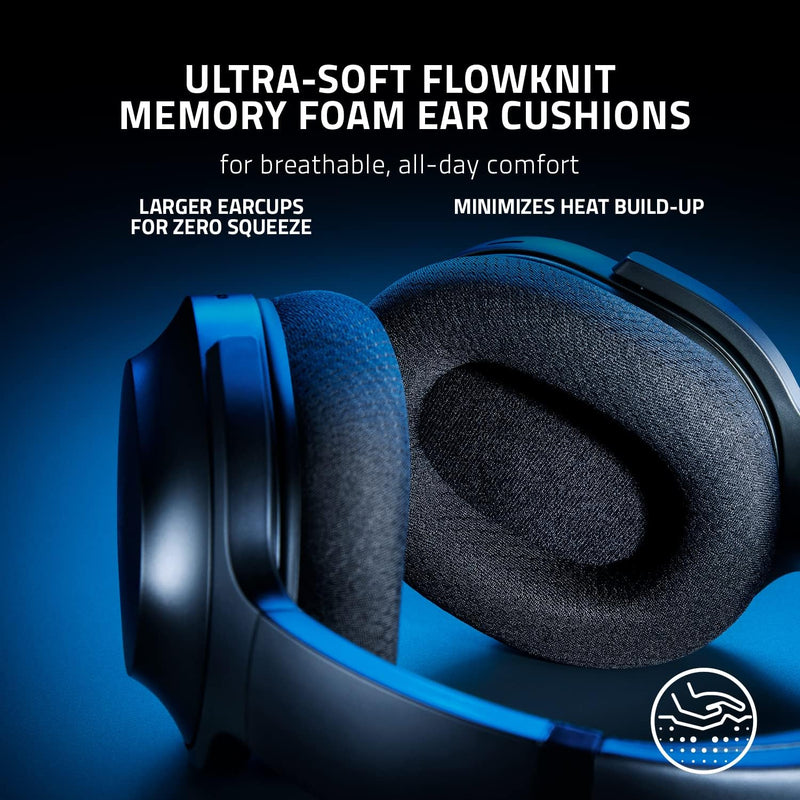 Razer Barracuda Wireless Multi-Platform Headset | Dual Wireless | 50mm Drivers | Noise-Cancelling Mics | 40-Hour Battery | Memory Foam Cushions | Black