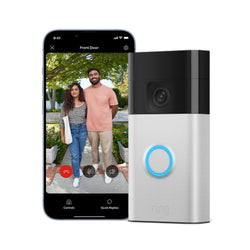 Ring Battery Video Doorbell | HD Video | Wireless | Easy Install | 2-Way Talk | 2024