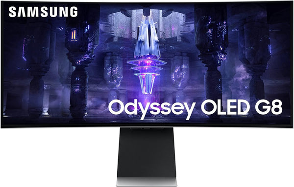 Samsung Odyssey G8 | 34" Curved OLED Gaming Monitor | 175Hz | UWQHD