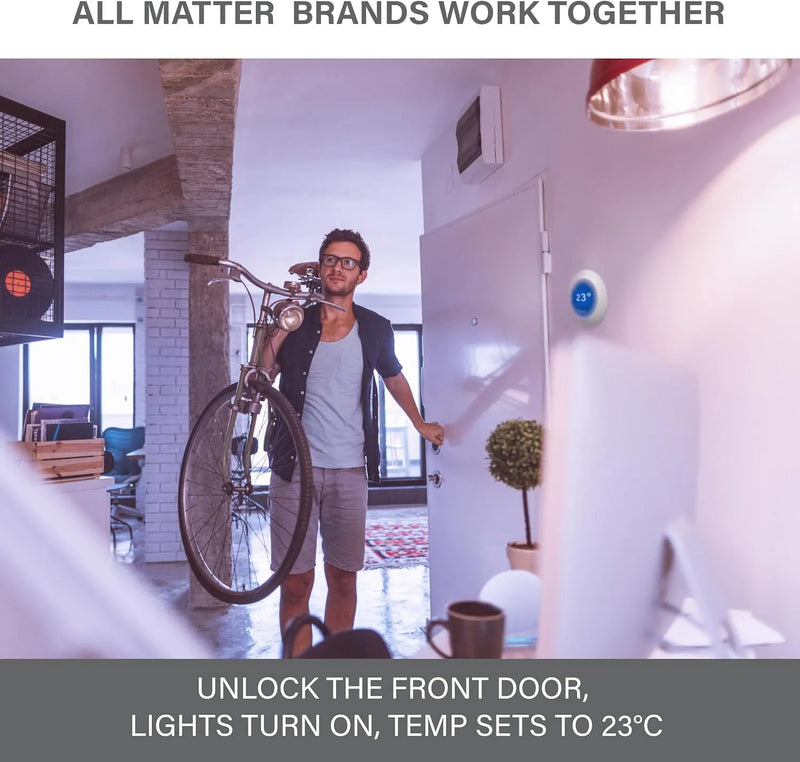 Sengled LED Smart Coloured Light Bulb | B22 Bayonet | Matter-Enabled, Multicolour, Works with Alexa | 60W