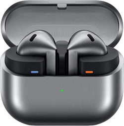 Samsung Galaxy Buds3 Wireless Earbuds | Galaxy AI | Adaptive EQ & ANC | 360 Audio | Grey