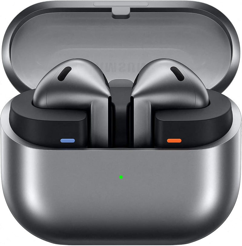 Samsung Galaxy Buds3 Wireless Earbuds | Galaxy AI | Adaptive EQ & ANC | 360 Audio | Grey