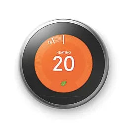 Google Nest Smart Learning Thermostat | Pro Edition | Stainless Steel