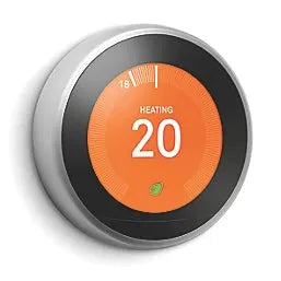 Google Nest Smart Learning Thermostat | Pro Edition | Stainless Steel