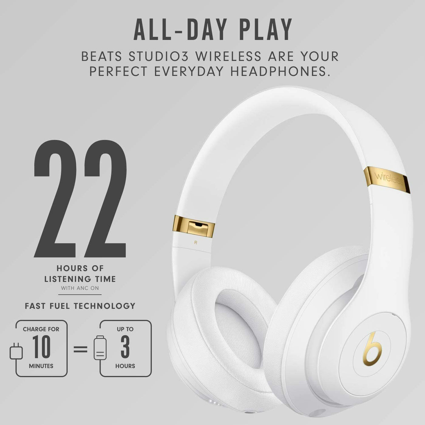 Beats by Dr. buy Dre Beats Studio³ Wireless in White