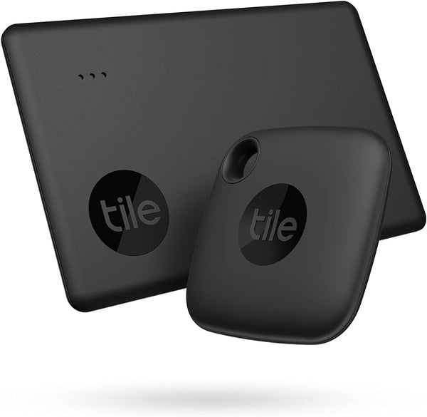 Tile Starter Pack (2022) Bluetooth Item Finder Set | 2 Pack (1 Mate, 1 Slim)