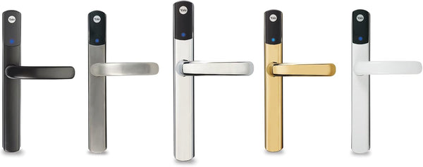 Yale Conexis L1 Smart Door Lock | Keyless Entry | Bluetooth Technology | Tamper Alarm | Chrome Finish | Battery Powered