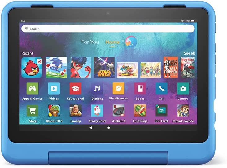 Fire 8 Kids Pro Tablet Cyber Sky